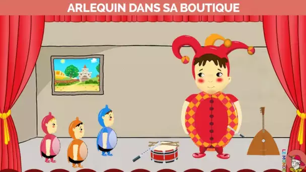 Le Monde d&#039;Hugo - Arlequin dans sa boutique