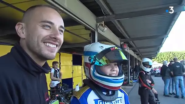 "Un jour, j'aimerais bien arriver en Formule 1" : les rêves fous d'Andy Ratel, petit prodige du kart