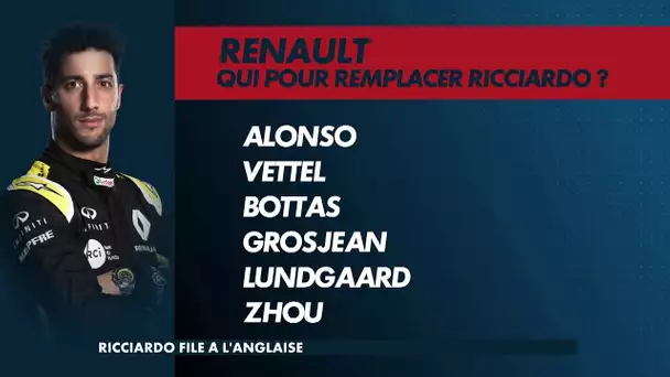 Qui pour remplacer Daniel Ricciardo chez Renault ?