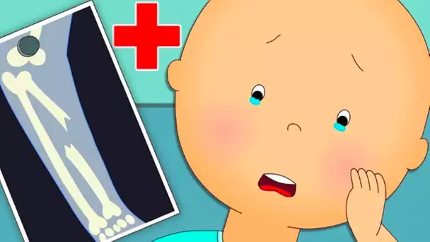 Caillou Se Casse un os | Caillou | WildBrain Enfants