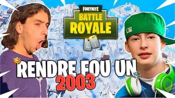 JE RENDS FOU UN 2003 SUR FORTNITE ! REGARDEZ SA RÉACTION