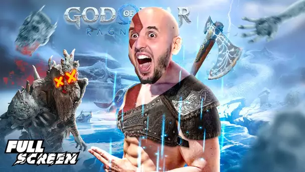 JIJI en mode HARDCORE sur GOW Ragnarok | FULL SCREEN #10