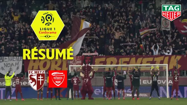 FC Metz - Nîmes Olympique ( 2-1 ) - Résumé - (FCM - NIMES) / 2019-20