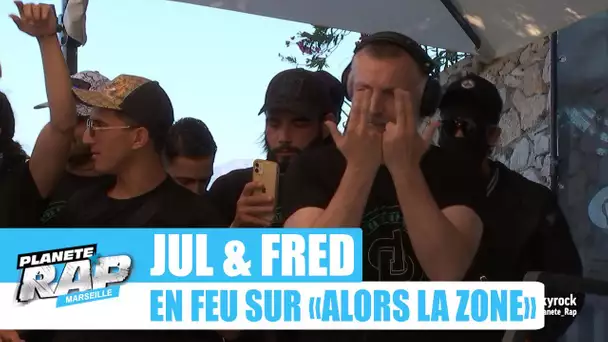 Jul et Fred s'ambiancent sur "Alors la zone" ! #PlanèteRap