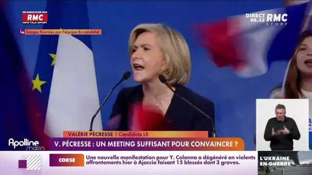 Valérie Pécresse : un meeting suffisant pour convaincre ?