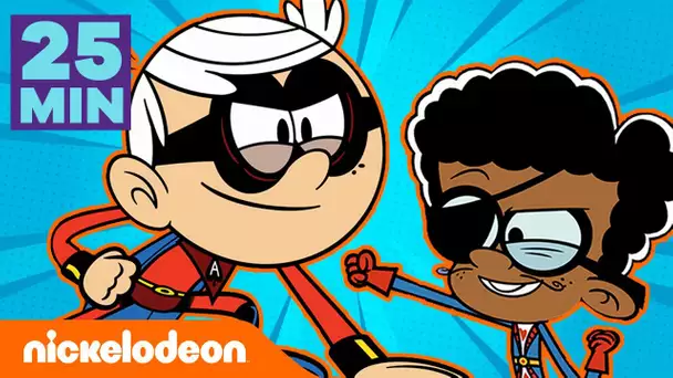 Bienvenue chez les Loud | 30 MIN des moments les plus cools avec des SUPER-HÉROS |Nickelodeon France