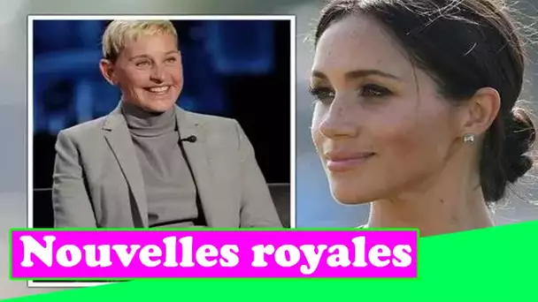 « Prenez ce chien ! » L'amitié de Meghan Markle et Ellen DeGeneres mise à nu après une interview