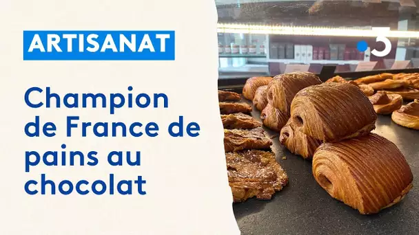 Champion de France de pain au chocolat.