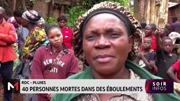 RDC : 40 personnes mortes dans des éboulements