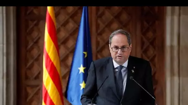 La Commission électorale espagnole ordonne la destitution du président catalan Quim Torra