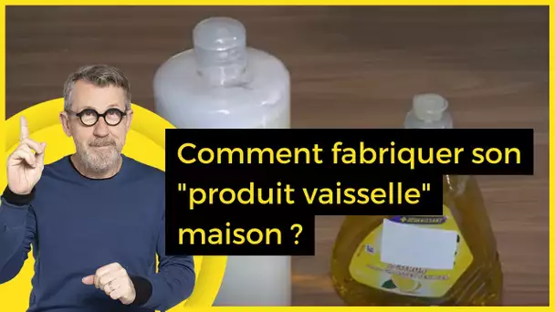 Comment fabriquer son "produit vaisselle" maison ? - C Jamy