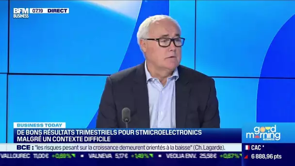 De bons résultats trimestriels pour STMicroelectronics malgré un contexte difficile