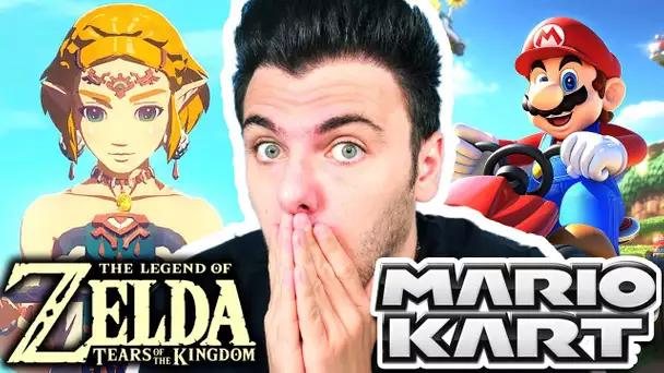 OFFICIEL : Zelda TOTK Infos FOLLE 🤯 MARIO KART 10 débarque sur SWITCH 2 ?! 💥