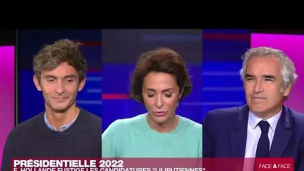 Présidentielle 2022 : F. Hollande fustige les candidatures "liliputiennes" • FRANCE 24