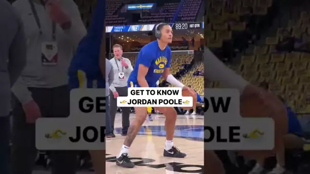 It’s a Poole Party! Coming off 31 PTS performance Game 1.. Get to know Warriors guard Jordan Poole!