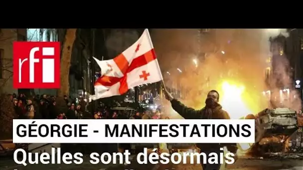 Géorgie : les manifestations continuent • RFI