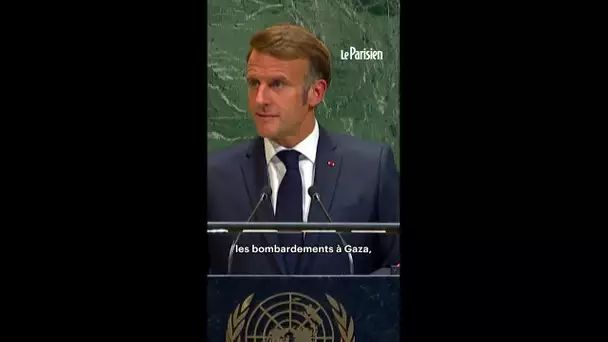 « La France reconnaît l’État de Palestine » : déclare Macron aux Nations Unies