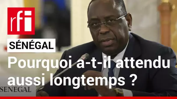 Sénégal : fin du suspense autour du 3ᵉ mandat de Macky Sall • RFI