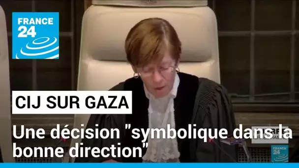 CIJ: un pas "symbolique dans la bonne direction" qui "souligne la dramatique situation des Gazaouis"