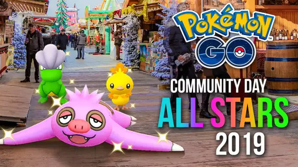 Community Day ALL STARS 2019 : Shiny au marché de Noël - Pokémon GO