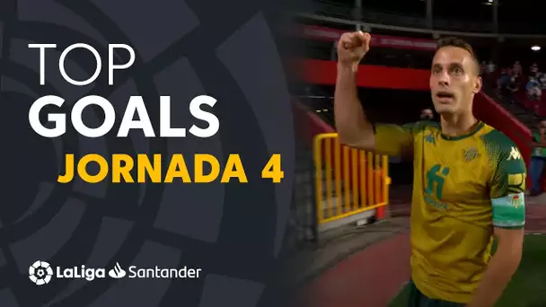 Todos los goles de la jornada 4 de LaLiga Santander 2021/2022