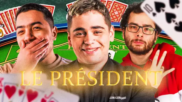 ON DÉCOUVRE LE JEU DU PRÉSIDENT AVEC XARI, BIBI & KOTEI