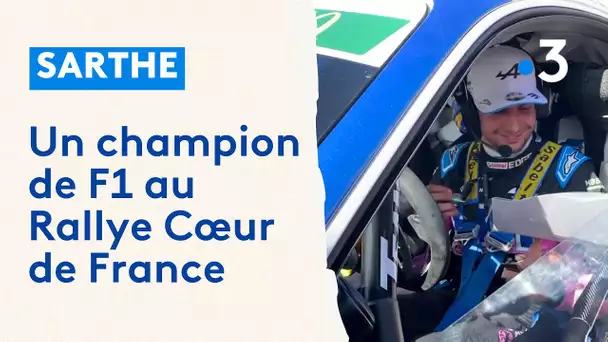 Sarthe : Un champion de F1 s'invite au Rallye Coeur de France