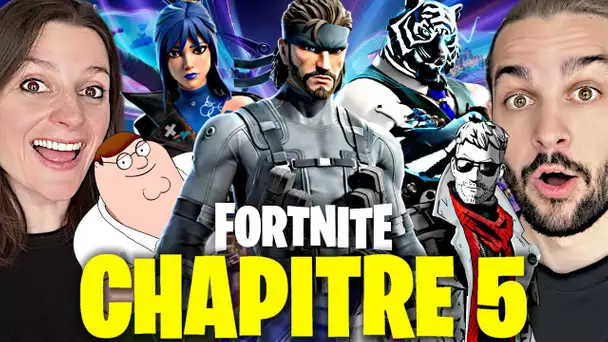 FORTNITE CHAPITRE 5 ! NOUVELLE MAP ET NOUVEAU PASS !