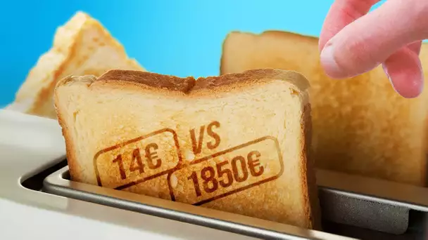 Le grille-pain le plus cher est-il le plus efficace ?