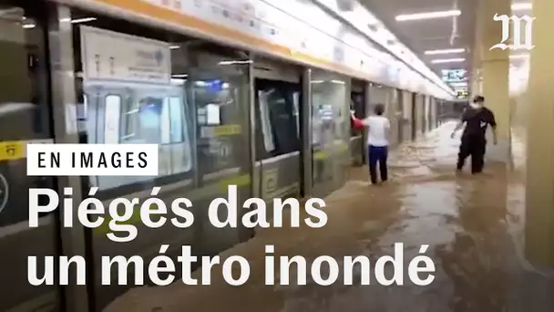 Piégé dans le métro : des pluies meurtrières balayent la métropole chinoise de Zhengzhou