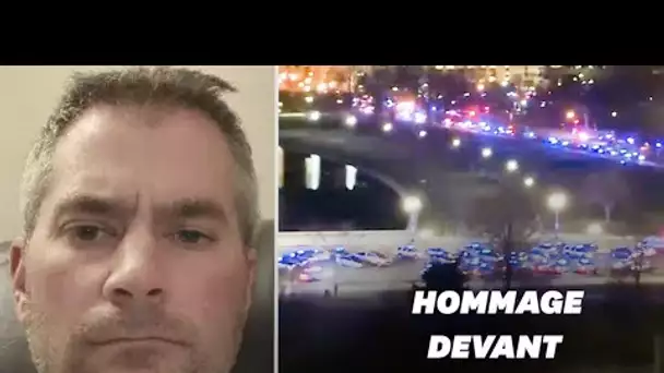 L'hommage de la police de Washington après la mort d'un agent blessé au Capitole