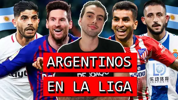 Los argentinos de LaLiga, por LasCronicasDeJoaqo