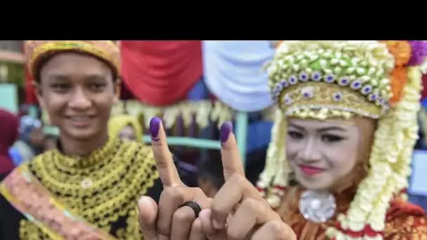 En Indonésie, les électeurs se rendent aux urnes pour la présidentielle
