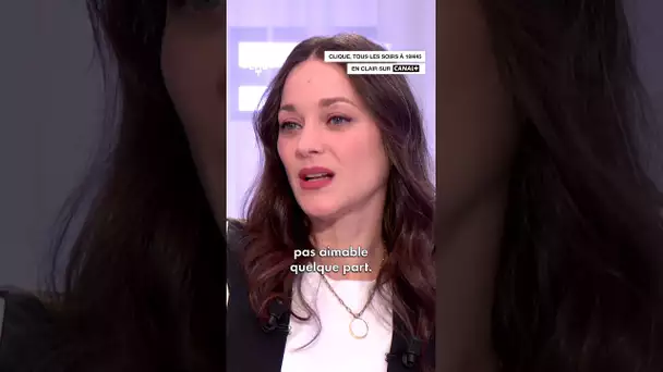 "Des gens m'ont fait du mal" Marion Cotillard parle de son adolescence compliquée - CANAL+ #shorts