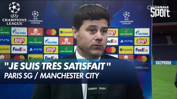 La réaction de Pochettino après la victoire parisienne - Paris SG / Man. City