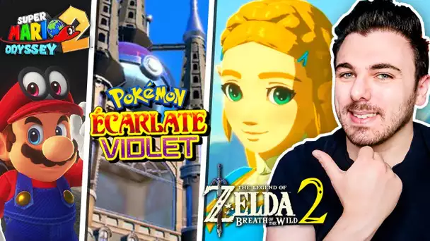 Zelda BOTW 2 Grosse Infos 😍 Mario Odyssey 2 Arrive 🚀 Pokemon 9G Secret Fou 🤫