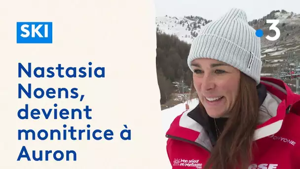 Nastasia Noens, la championne du monde de ski devient monitrice à Auron