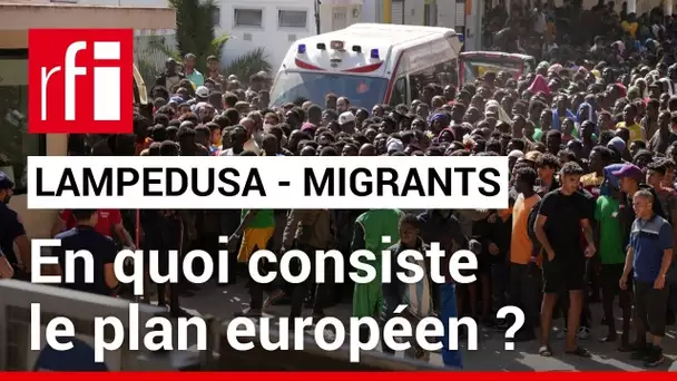 Italie : retour sur les 12 000 migrants arrivés sur l’île de Lampedusa • RFI