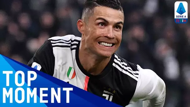 Ronaldo Scores His First Ever Serie A Hat Trick! | Juventus 4-0 Cagliari | Serie A TIM