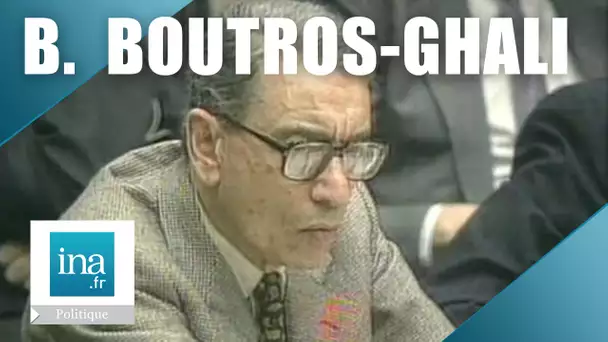 Portrait de Boutros Bourtos-Ghali | Archive INA