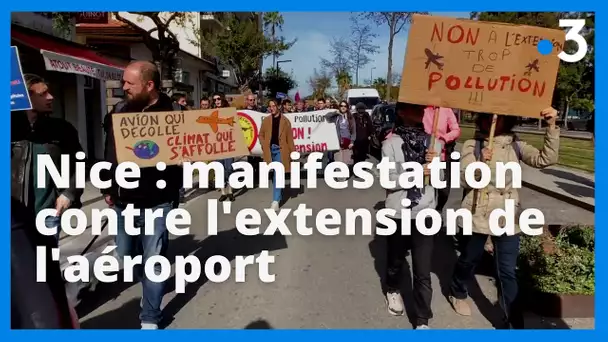 Extension de l'aéroport de Nice : plus de 400 personnes dénoncent un projet "climaticide"
