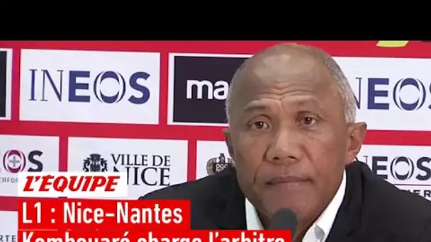 La colère de Kombouaré (Nantes) : "J'ai de la merde dans les yeux ou l'arbitre est un menteur"