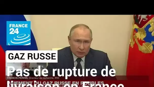 Paiement du gaz russe en roubles : la France n'anticipe pas de rupture de livraison • FRANCE 24
