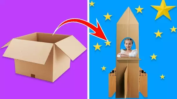 22 IDÉES INSPIRANTES À BASE DE CARTON