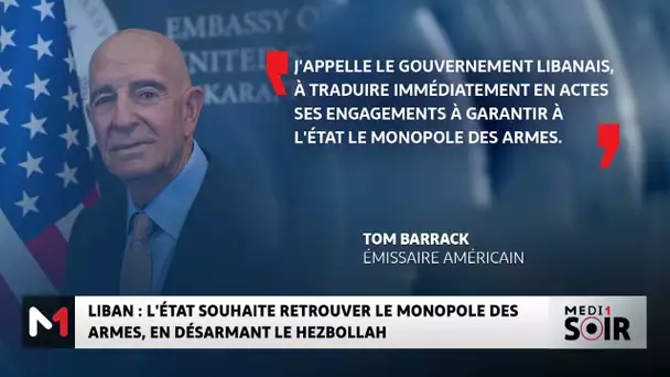 Liban: l´état souhaite retrouver le monopole des armes, en désarmant le Hezbollah