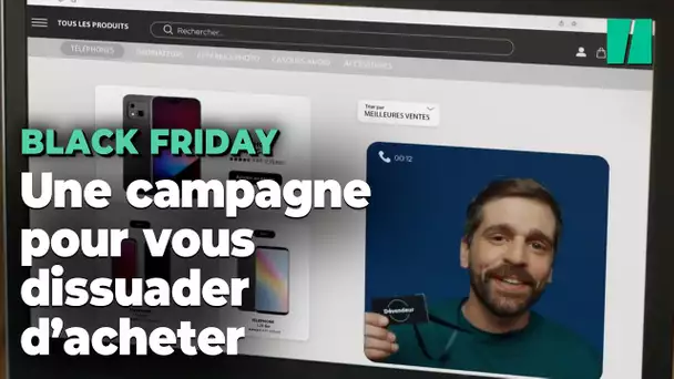 Le message du gouvernement pour la planète avant le Black Friday