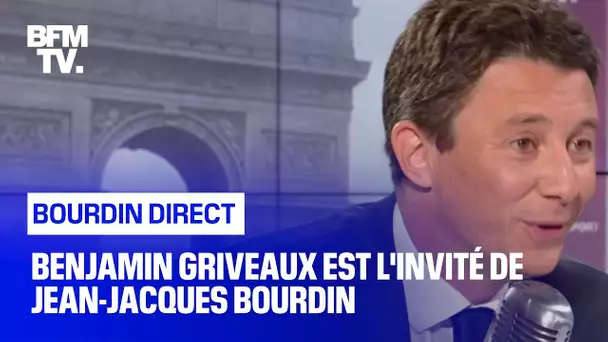 Benjamin Griveaux face à Jean-Jacques Bourdin en direct