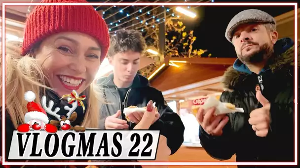 VLOGMAS 22 : MARCHÉ DE NOËL AVEC JOSH ET UNBOXING YSL AVEC JENNA !