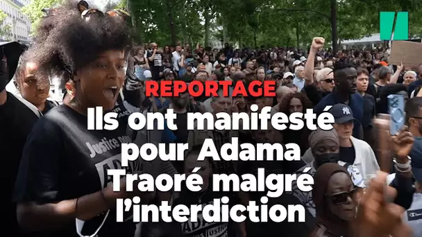 Adama Traoré : malgré l’interdiction de la marche, ces manifestants lui ont rendu hommage à Paris