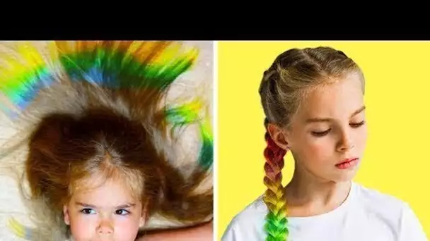 10 IDÉES MIGNONNES DE COIFFURE POUR LES FILLES